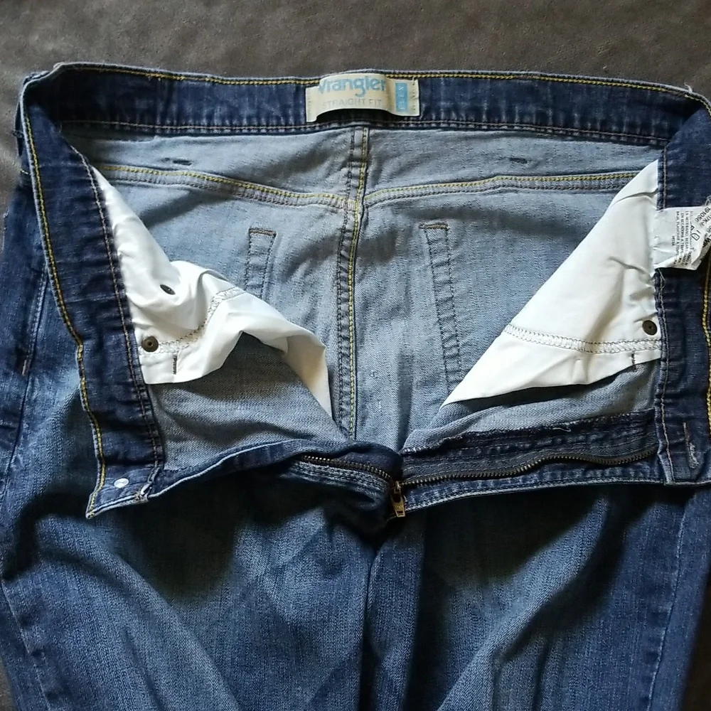 Wrangler Straight Fix Flex Jeans Size 36/32